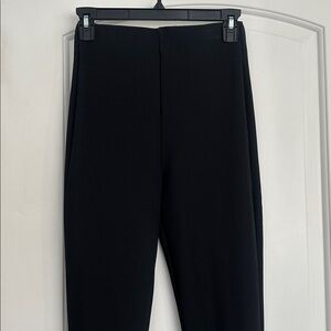 Zara ribbed leggings with zippers at the back bottom size M